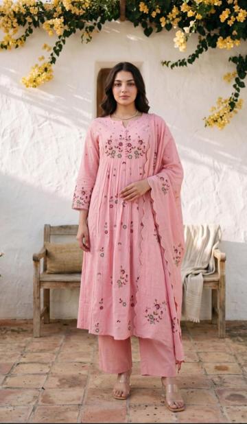 Jaipuri cotton 3pcs bundle of wholesale kurtis